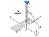 Pack de 2 Enjoliveurs droits Toi EMBR 4741 pour margelles piscine hors-sol acier - Autre vue