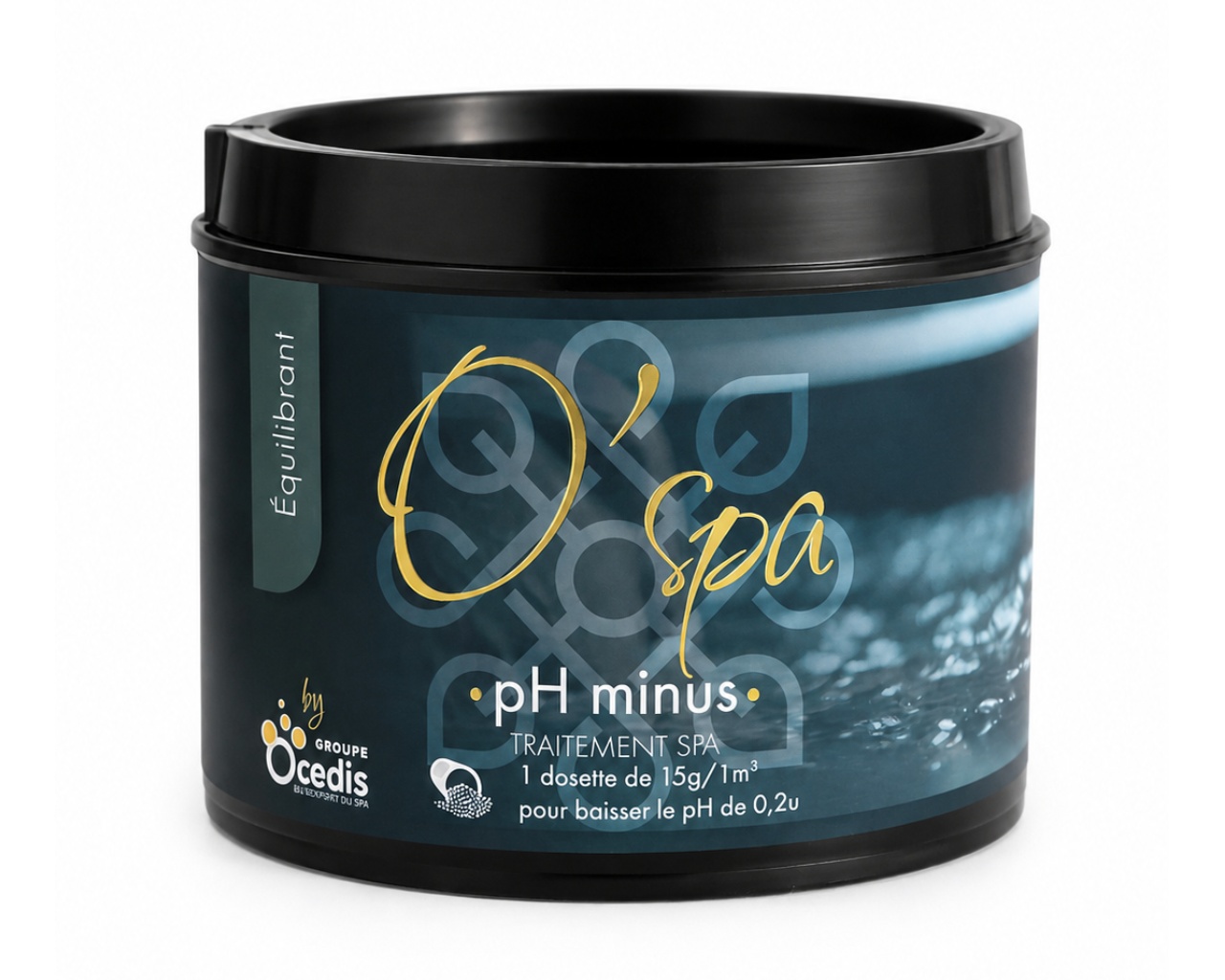 Traitement SPA orrecteur pH Minus poudre OCEDIS O'Spa 0,75kg dissolution rapide