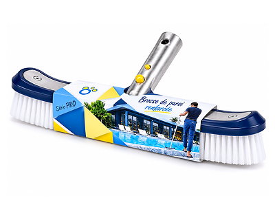 Brosse parois et fond renforcée piscine OCEDIS Série PRO 46cm cadre metal