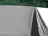 Liner piscine hors-sol ronde TOI Ø 350 x 132 cm 40/100eme gris - Autre vue