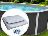 Liner piscine hors-sol TOI SWIMPOOL rond Ø 460 x 132 cm 40/100eme gris