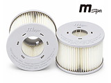 Lot de 2 filtres cartouches filtrantes originales MSpa LF90 pour spa gonflable